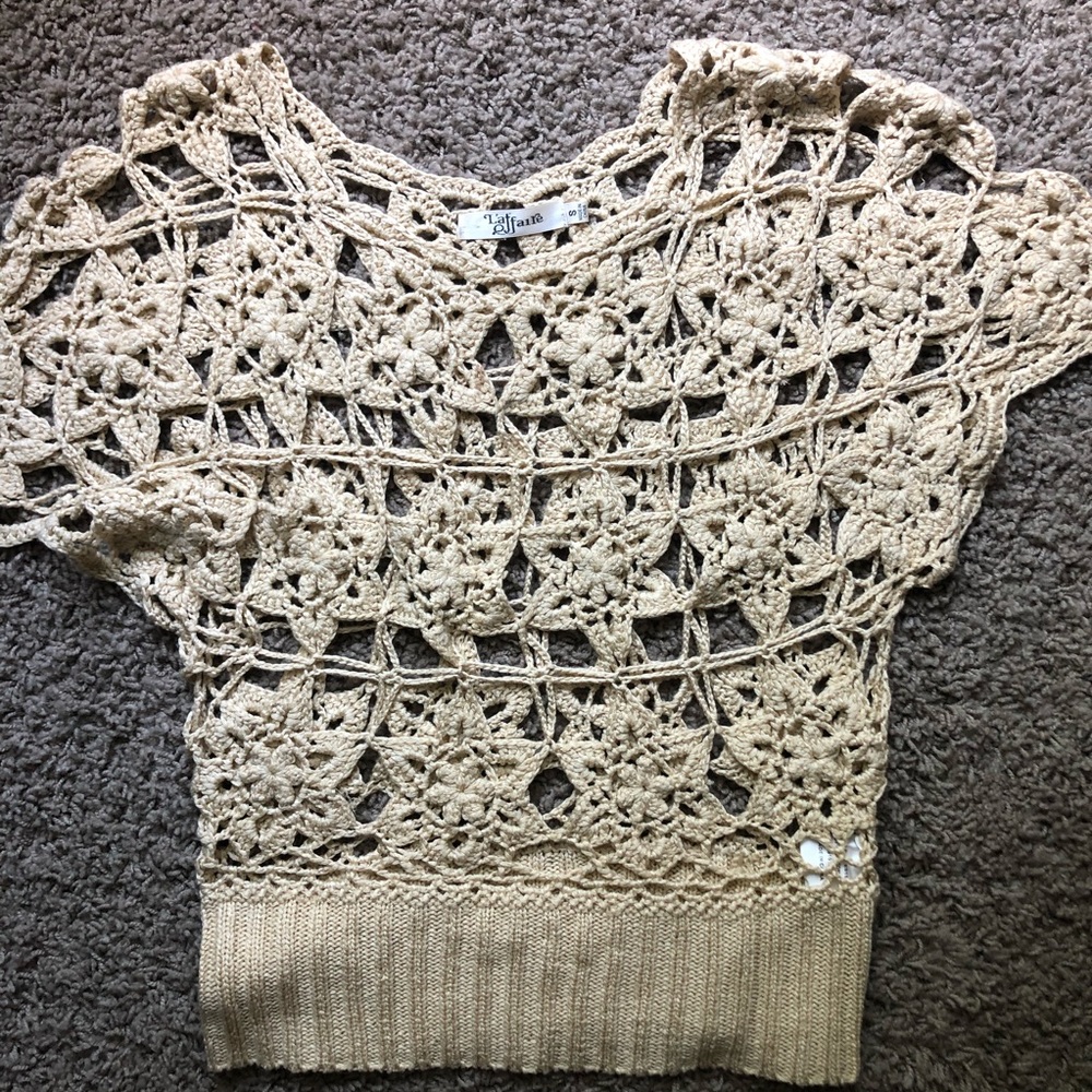 Anthro L’Affaire sweater